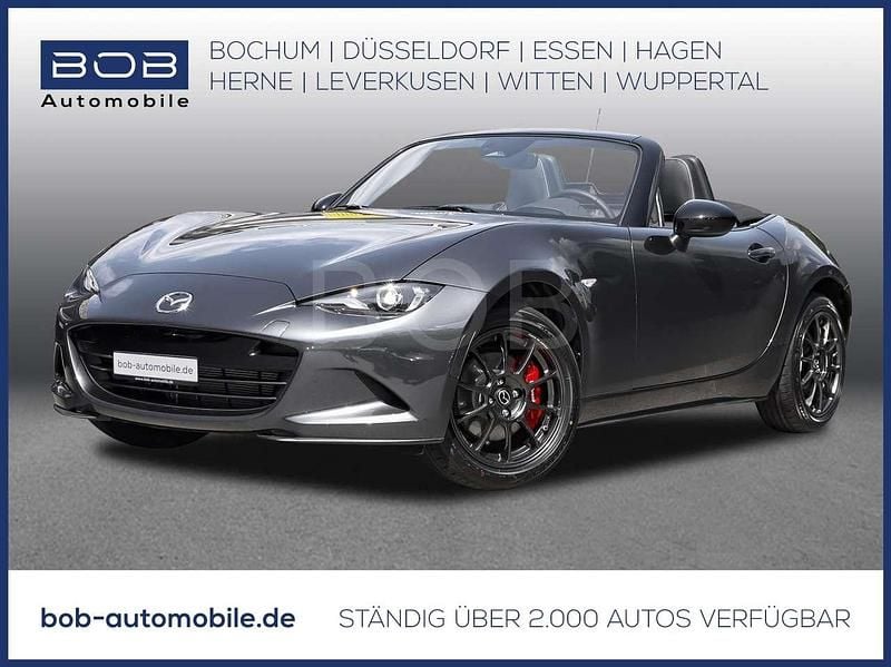 Machine gray Neu 2025 Mazda MX5 Homura-Line Cabrio | 31.888 € (Guter Preis) - Bild 1/3