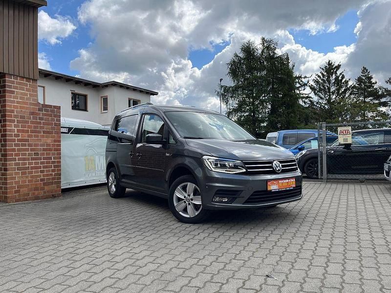 Gebraucht VW Caddy Comfortline 131 PS (96 kW) 2019 Indiumgrau metallic Van / Kleinbus
