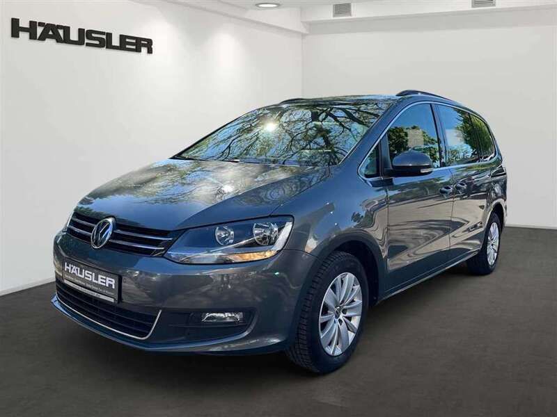 Indiumgrau metallic Gebraucht 2022 VW Sharan Comfortline Van / Kleinbus | 26.890 € (Guter Preis) - Bild 1/4