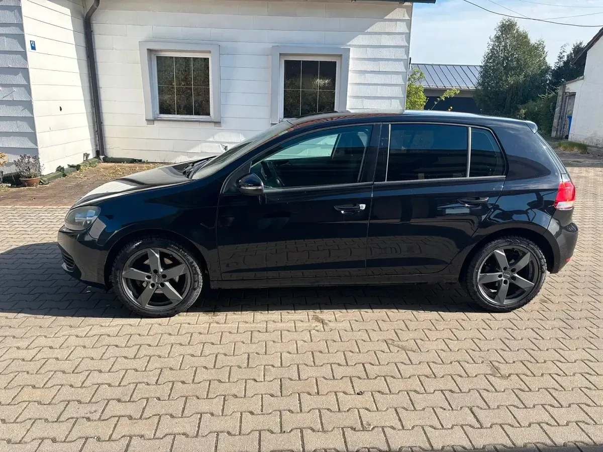 Brugt VW Golf VI 102 HK (75 kW) 2009 Sort Hatchback