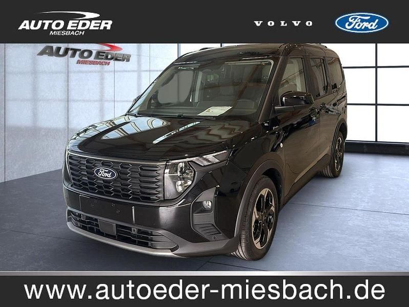 Obsidianschwarz (schwarz) Gebraucht 2025 Ford Tourneo Courier Active Van / Kleinbus | 29.790 € (Fairer Preis) - Bild 1/4