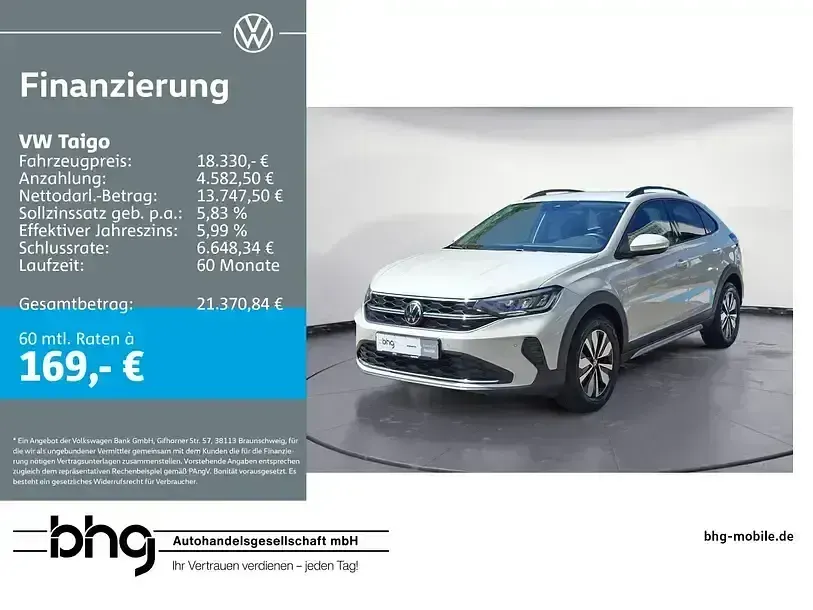 Gebraucht VW Taigo Move 95 PS (69 kW) 2023 SUV