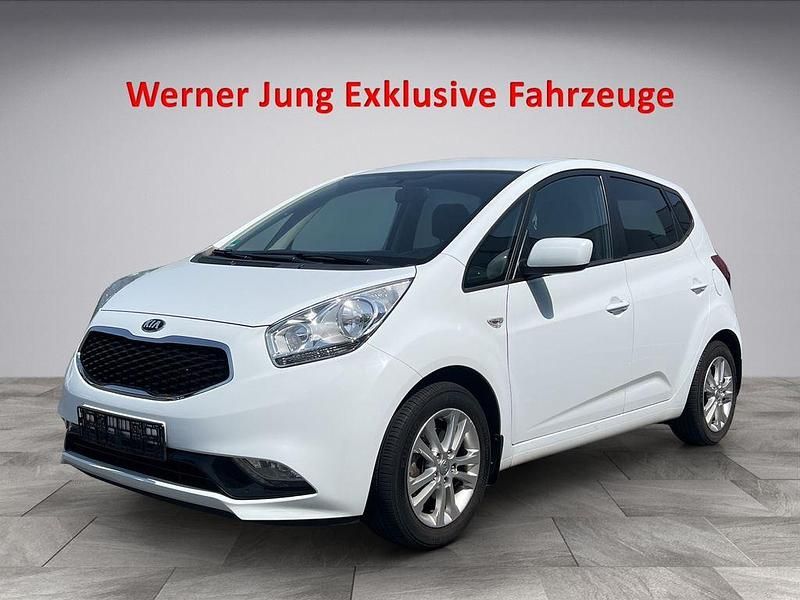 Weiß Gebraucht 2017 Kia Venga Edition 7 Kleinwagen | 12.900 € (Fairer Preis) - Bild 1/4