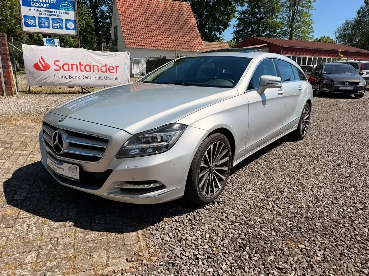 Gebraucht Mercedes CLS350 265 PS (194 kW) 2014 Iridiumsilber  metalliclack Kombi