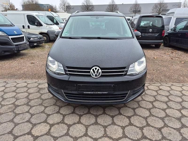 Gebraucht VW Sharan Sound 150 PS (110 kW) 2017 Schwarz Van / Kleinbus