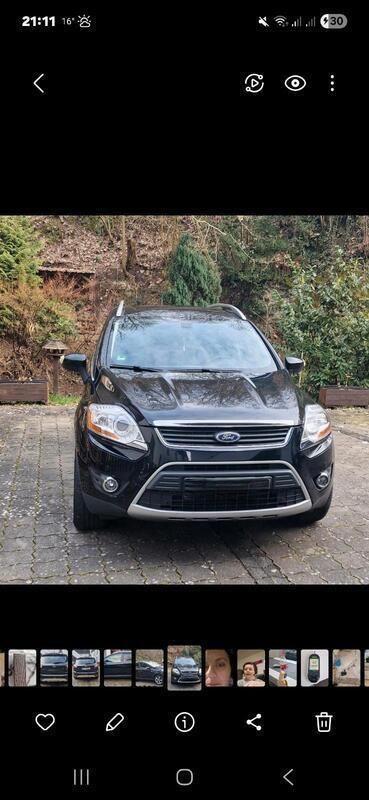 Schwarz Gebraucht 2011 Ford Kuga SUV | 7.500 € (Fairer Preis) - Bild 1/4