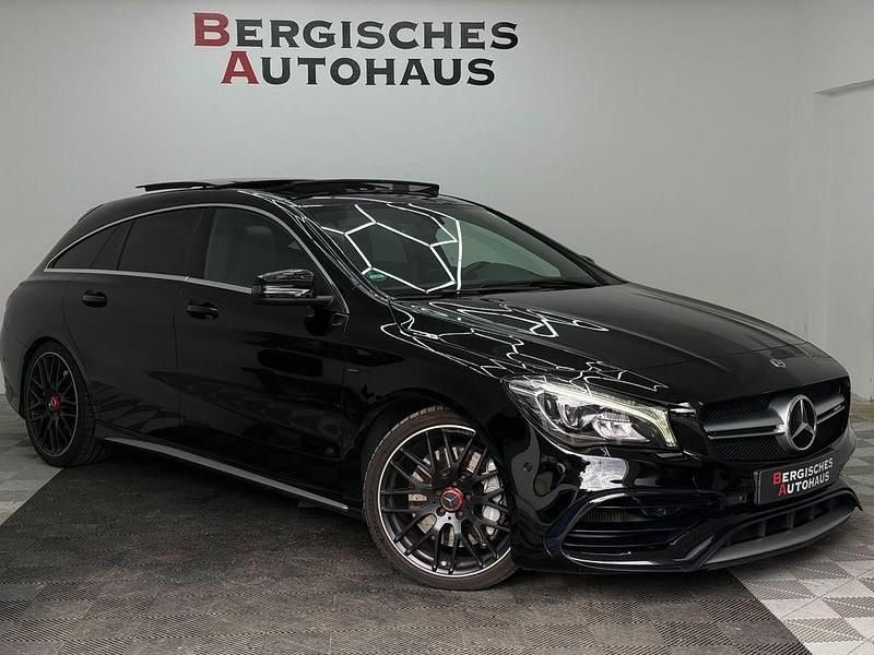 Schwarz Gebraucht 2017 Mercedes CLA45 AMG Shooting Brake AMG Kombi | 24.999 € (Guter Preis) - Bild 1/4