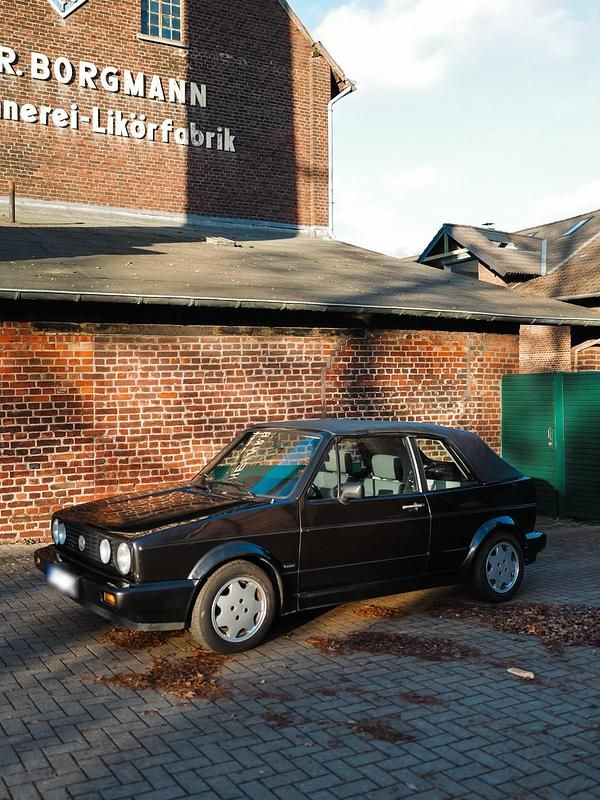 Gebraucht VW Golf Cabriolet Karmann 98 PS (72 kW) 1989 Schwarz Cabrio