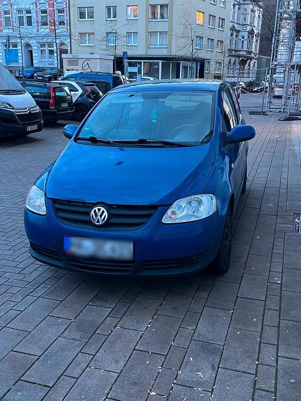 Gebraucht VW Fox 75 PS (55 kW) 2006 Blau Kleinwagen