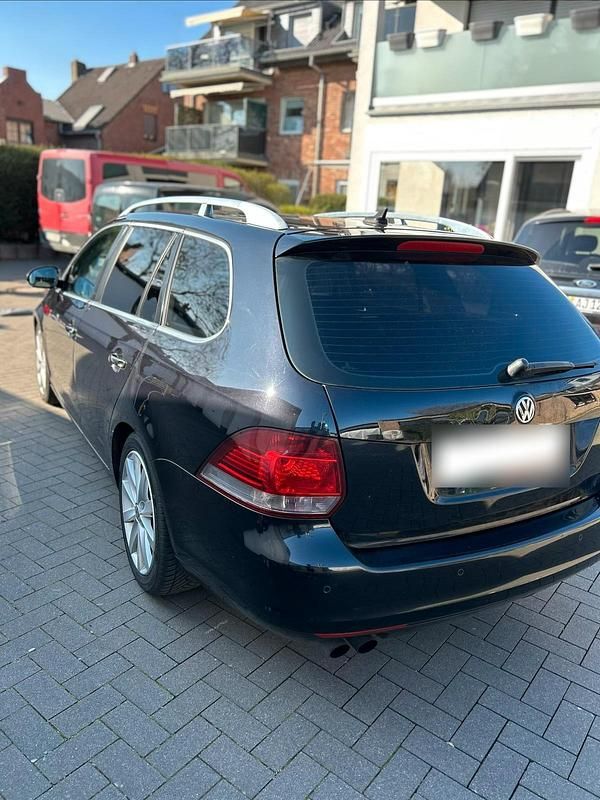 Gebraucht VW Golf VI 2010 Schwarz Kleinwagen