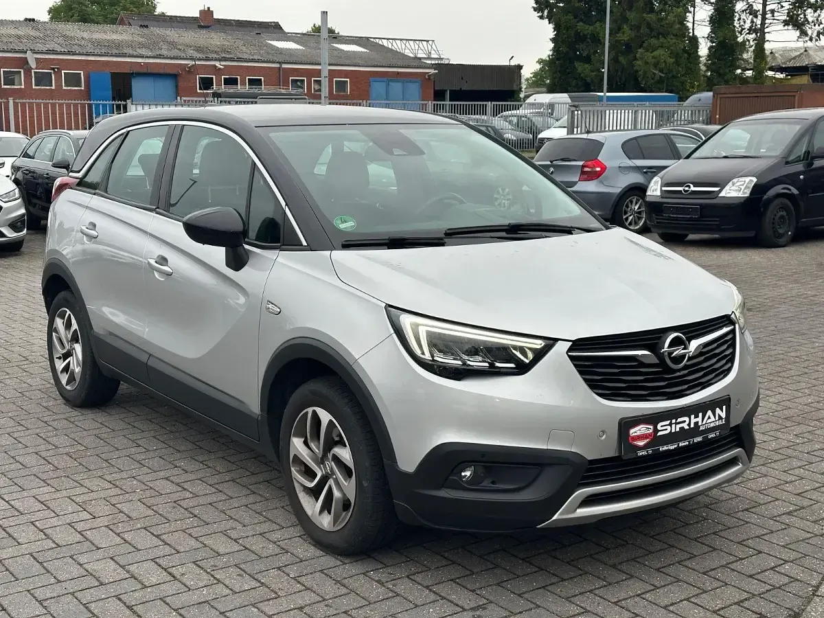 Gebraucht Opel Crossland Innovation 110 PS (80 kW) 2017 Silber SUV