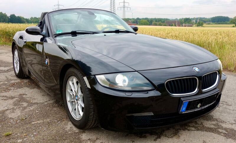 Schwarz Gebraucht 2007 BMW Z4 Performance Cabrio | 6.500 € (Superpreis) - Bild 1/4