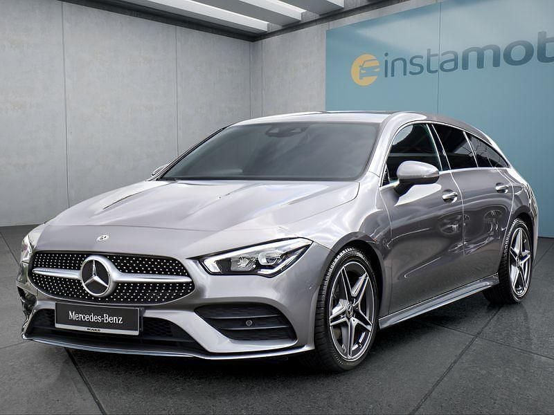 Grau Gebraucht 2022 Mercedes CLA200 Limousine | 29.299 € (Fairer Preis) - Bild 1/4