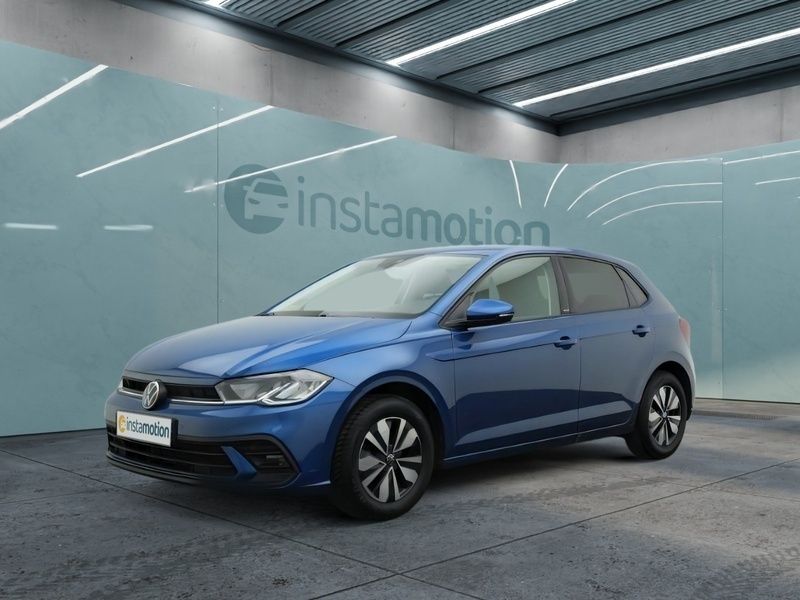 Blau Gebraucht 2024 VW Polo IQ Drive Limousine | 22.600 € (Fairer Preis) - Bild 1/4