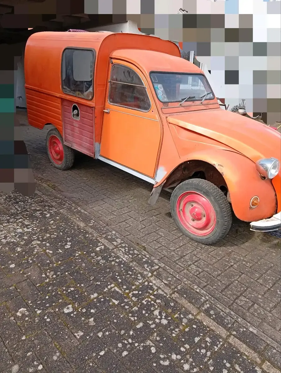 Gebraucht Citroën 2CV 23 PS (16 kW) 1975 Orange Limousine