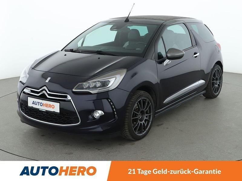 Blau Gebraucht 2015 Citroën DS3 Cabriolet Sport Chic Cabrio | 10.630 € (Fairer Preis) - Bild 1/3