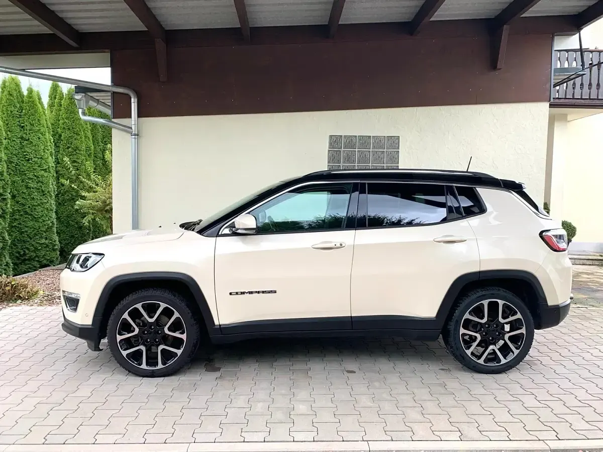 Gebraucht Jeep Compass Limited 150 PS (110 kW) 2021 Weiß SUV