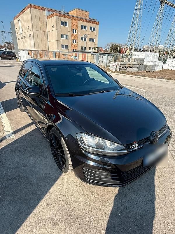 Gebraucht VW Golf VII GTD 184 PS (135 kW) 2016 Schwarz Limousine