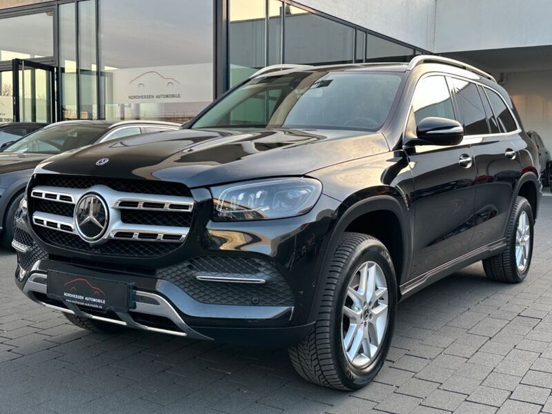 Obsidianschwarz metallic Gebraucht 2020 Mercedes GLS350 Exclusive SUV | 56.890 € (Superpreis) - Bild 1/4
