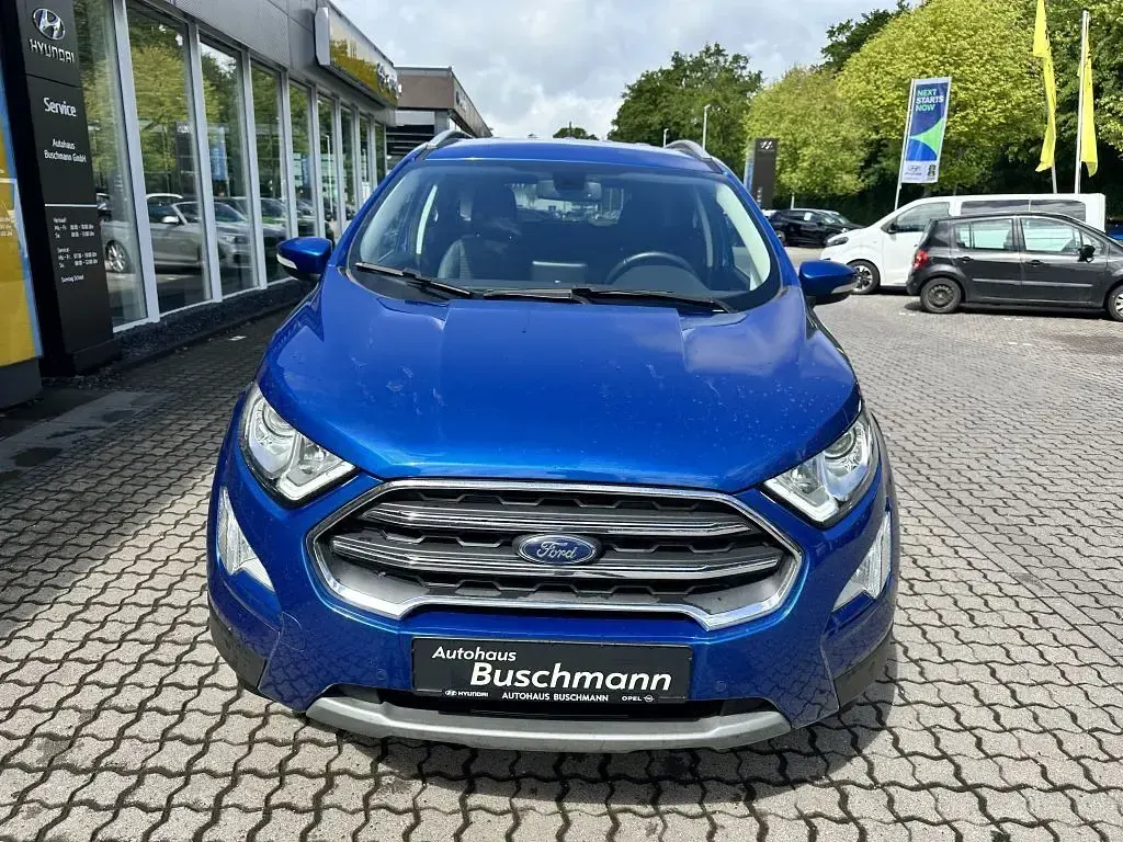 Gebraucht Ford Ecosport Titanium 125 PS (91 kW) 2019 Blau SUV