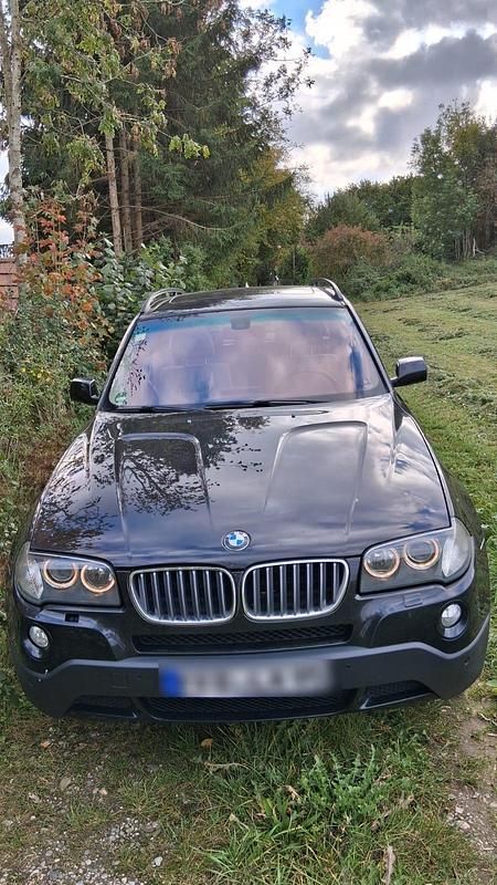 Schwarz Gebraucht 2008 BMW X3 SUV | 4.500 € (Superpreis) - Bild 1/4