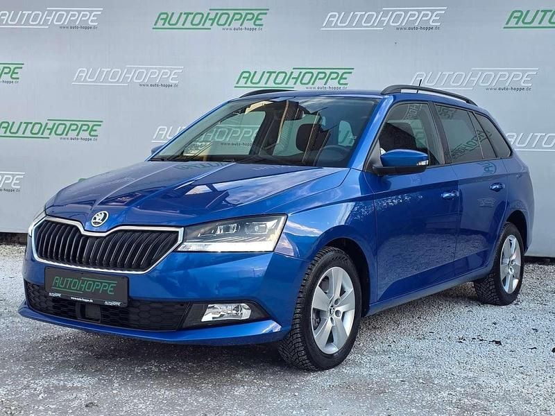 Gebraucht Skoda Fabia Style 110 PS (80 kW) 2020 Raceblau metallic Kombi