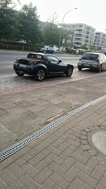 Gebraucht Smart Roadster 85 PS (62 kW) 2004 Schwarz Cabrio