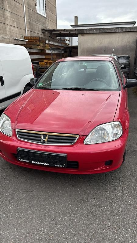 Rot Gebraucht 2000 Honda Civic Kleinwagen | 2.850 € (Fairer Preis) - Bild 1/4