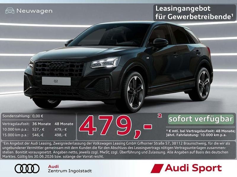 Neu Audi Q2 S-Line 150 PS (110 kW) 2026 Mythosschwarz SUV