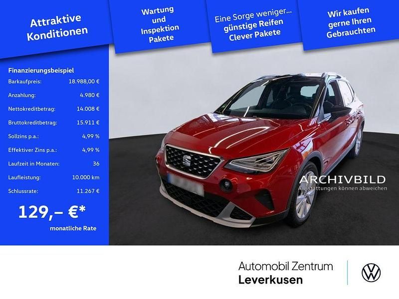 Rot Gebraucht 2021 Seat Arona Beats SUV | 18.988 € (Fairer Preis) - Bild 1/4