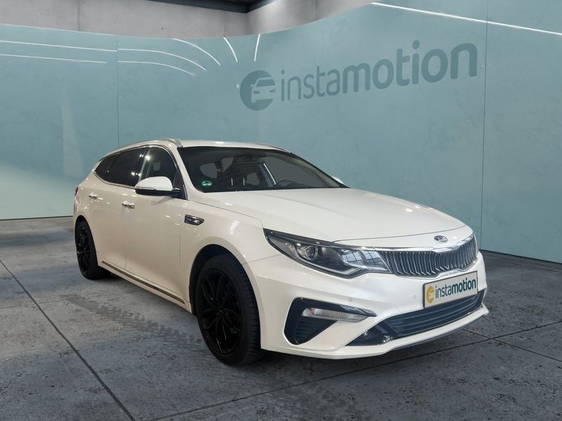 Weiß Gebraucht 2018 Kia Optima Kombi | 17.549 € (Etwas zu teuer) - Bild 1/4
