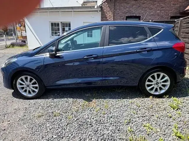 Gebraucht Ford Fiesta Titanium 86 PS (63 kW) 2018 Blau Kleinwagen