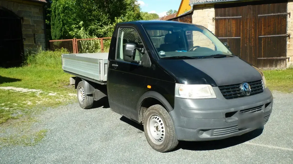 Gebraucht VW T5 131 PS (96 kW) 2007 Schwarz Van