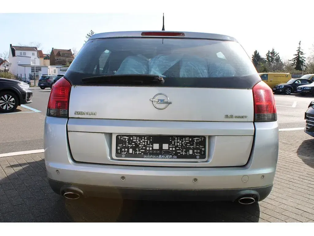 Gebraucht Opel Signum Elegance 155 PS (114 kW) 2005 Silber Kleinwagen