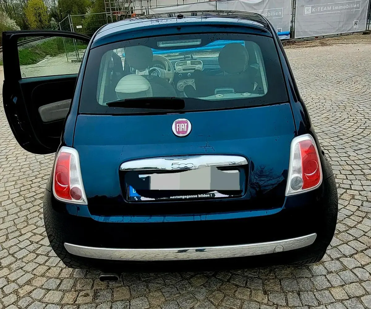 Gebraucht Fiat 500 69 PS (50 kW) 2012 Blau Kleinwagen