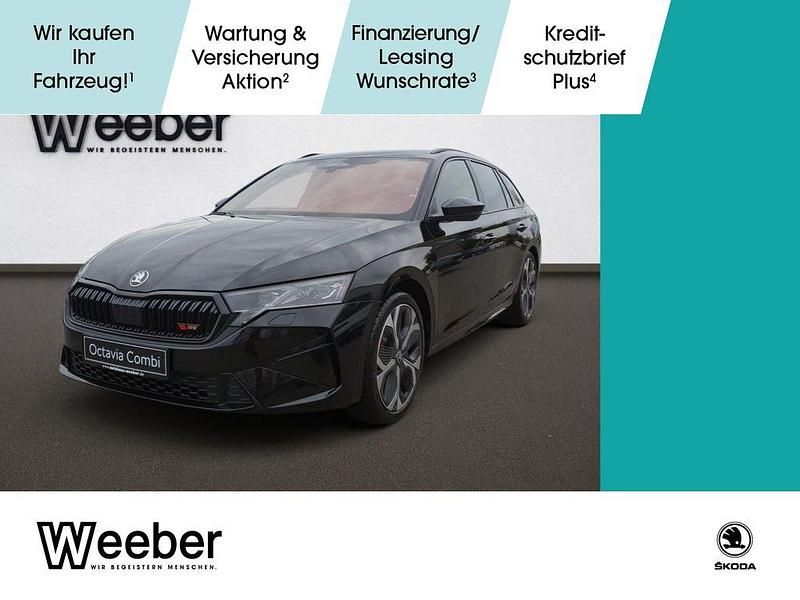 Schwarz Neu 2025 Skoda Octavia RS Kombi | 47.490 € (Teuer) - Bild 1/4