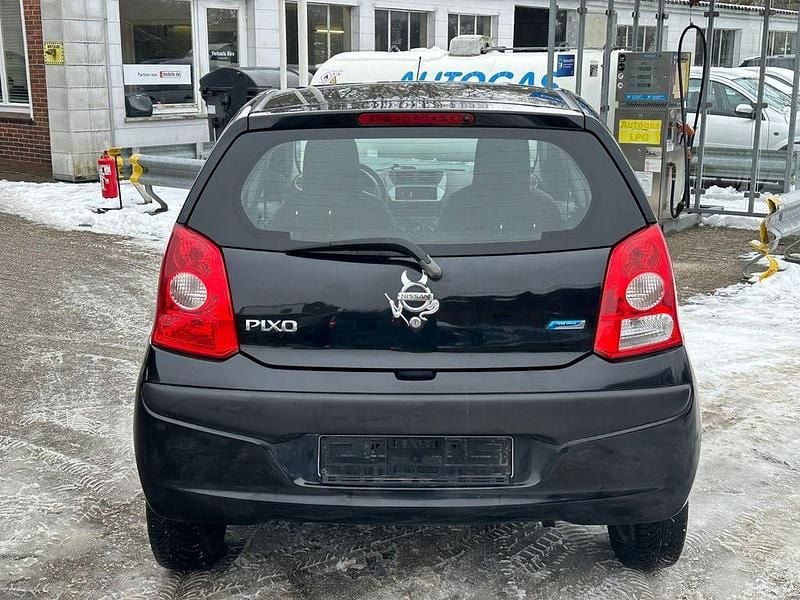 Gebraucht Nissan Pixo Acenta 68 PS (50 kW) 2009 Schwarz Kleinwagen