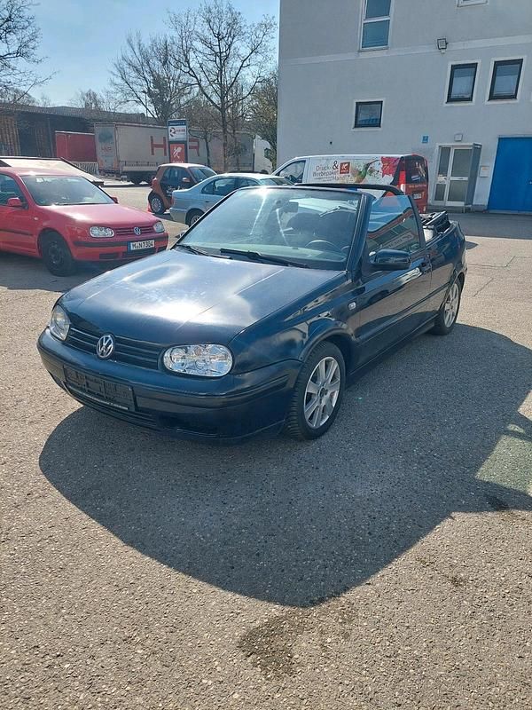 Gebraucht VW Golf Cabriolet 101 PS (74 kW) 2000 Blau Cabrio