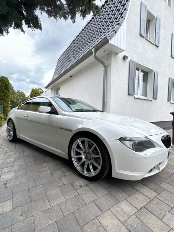 Weiß Gebraucht 2007 BMW 650 Sport Line Coupé | 23.490 € (Fairer Preis) - Bild 1/4