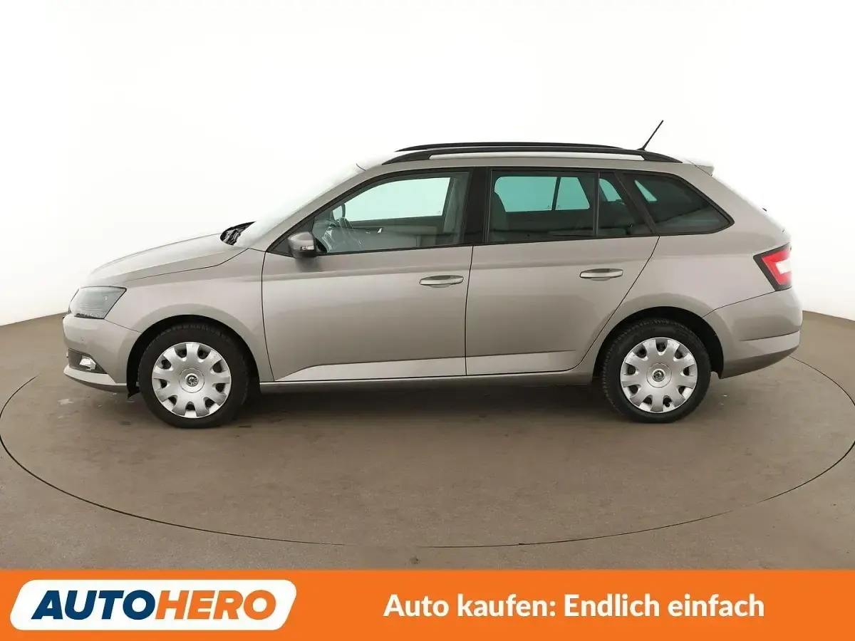 Gebraucht Skoda Fabia Style 90 PS (66 kW) 2017 Gelb Kombi