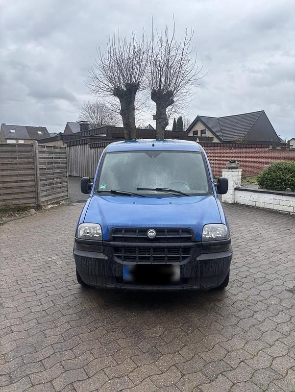 Gebraucht Fiat Doblò 65 PS (47 kW) 2002 Blau Van / Kleinbus
