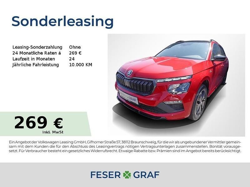 Rot Neu 2025 Skoda Kamiq Monte Carlo SUV | 39.100 € - Bild 1/4