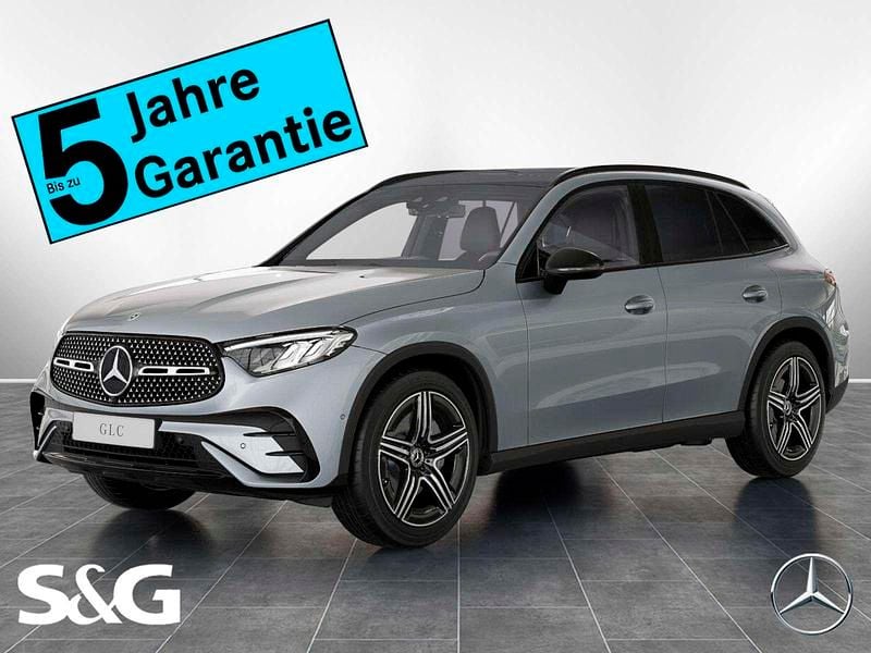 Metalliclack hightechsilber Gebraucht 2024 Mercedes GLC220 AMG SUV | 54.249 € (Guter Preis) - Bild 1/4