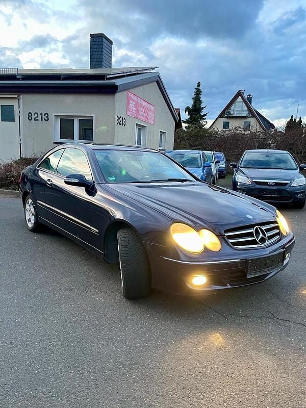 Gebraucht Mercedes CLK280 231 PS (169 kW) 2005 Blau Coupé