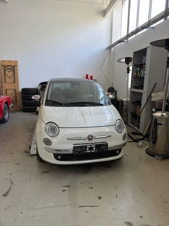 Gebraucht Fiat 500 105 PS (77 kW) 2015 Weiß