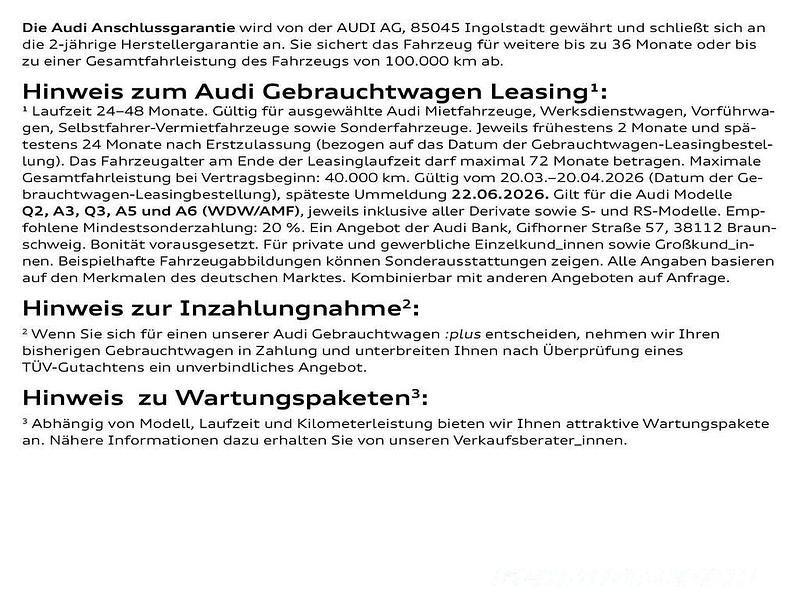 Gebraucht Audi A3 S-Line 116 PS (85 kW) 2025 Progressivrot metallic Limousine