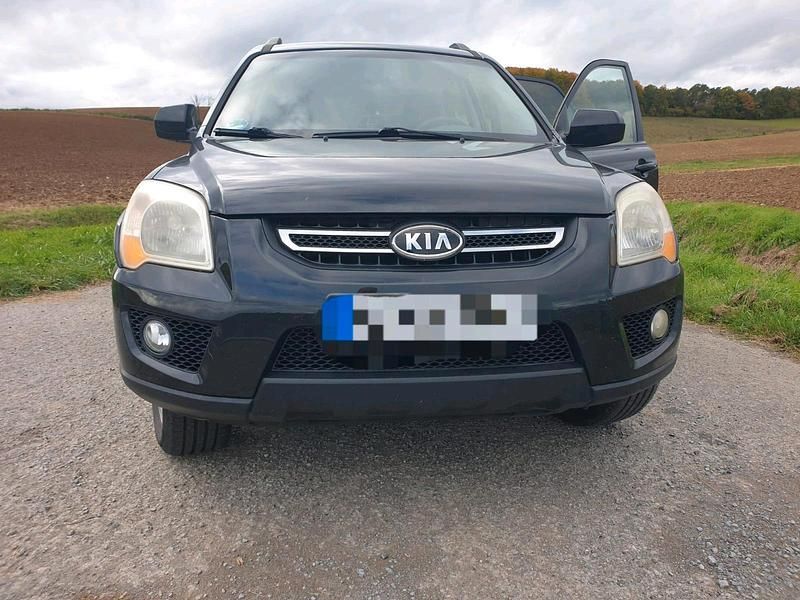 Schwarz Gebraucht 2009 Kia Sportage SUV | 4.490 € (Fairer Preis) - Bild 1/4