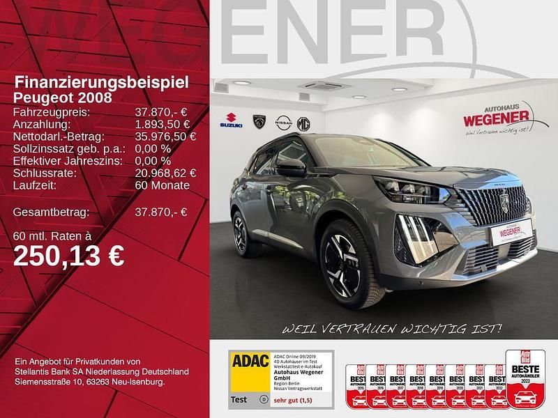 Neu Peugeot e-2008 GT 114 kW (156 PS) 2025 Selenium grau met. SUV