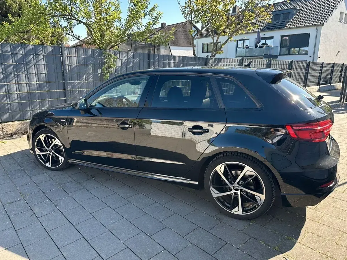 Gebraucht Audi A3 S-Line 150 PS (110 kW) 2019 Schwarz Limousine