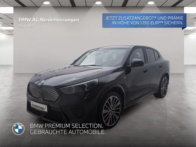 Schwarz Gebraucht 2024 BMW iX2 M Sport SUV | 51.410 € (Teuer) - Bild 1/2